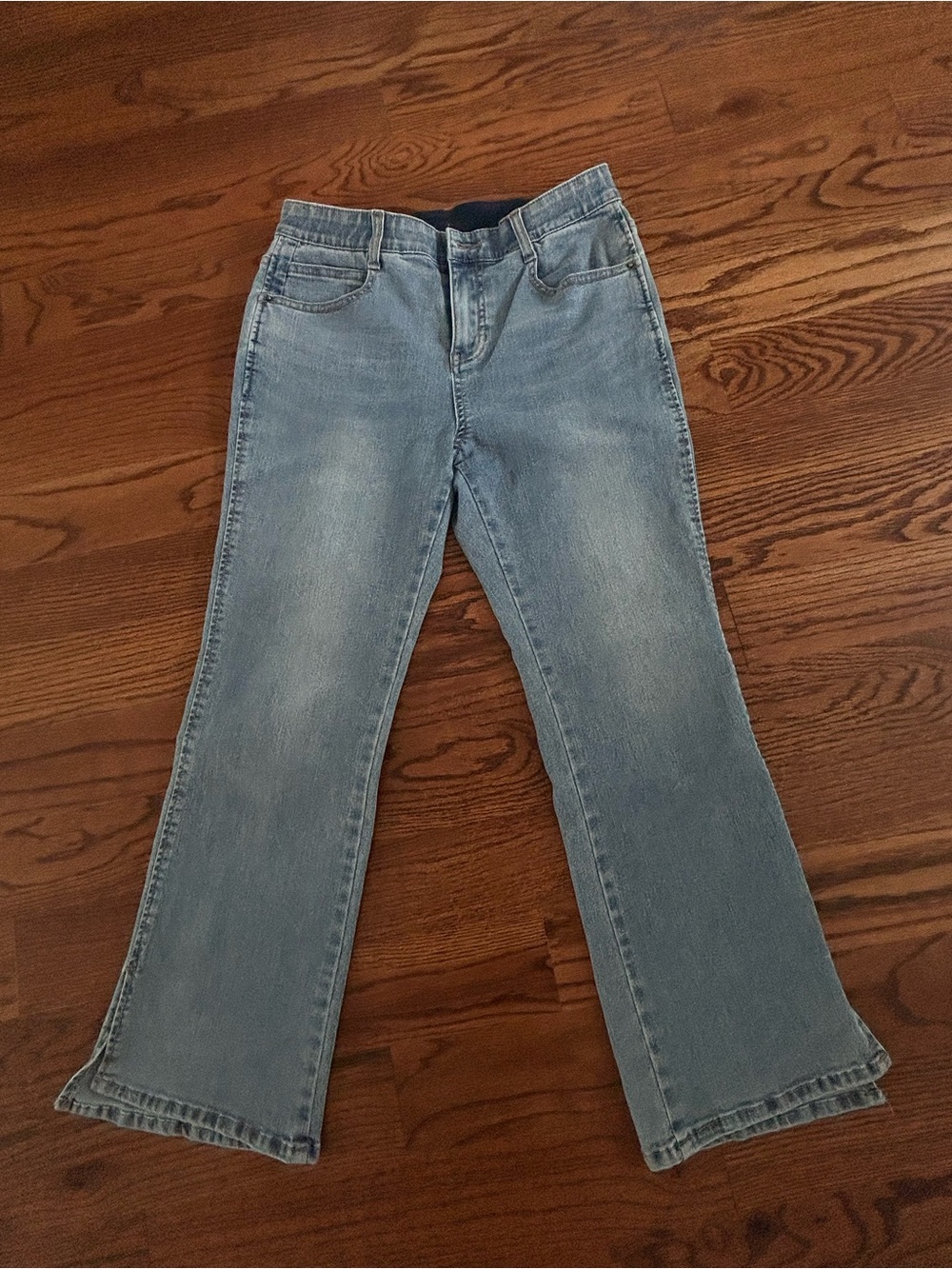 Hang Ten Women's Light Blue Flare Jeans